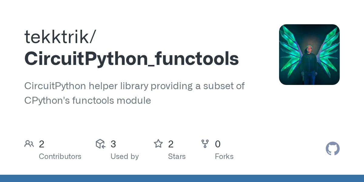 Image summary statistics for CircuitPython_functools