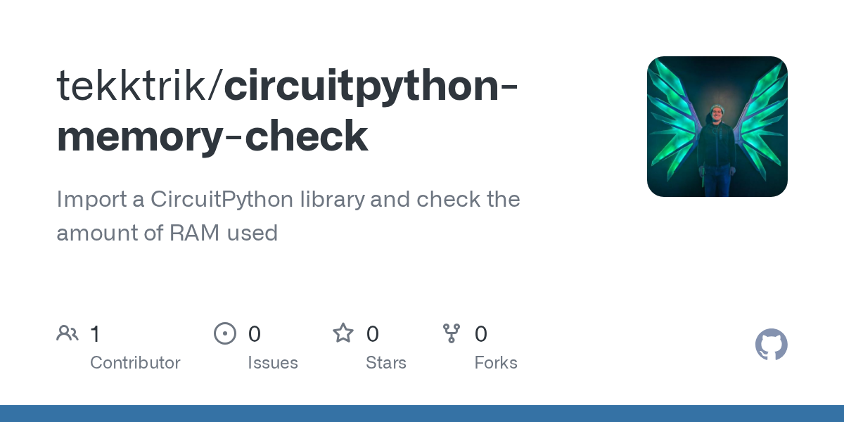 Image summary statistics for circuitpython-memory-check